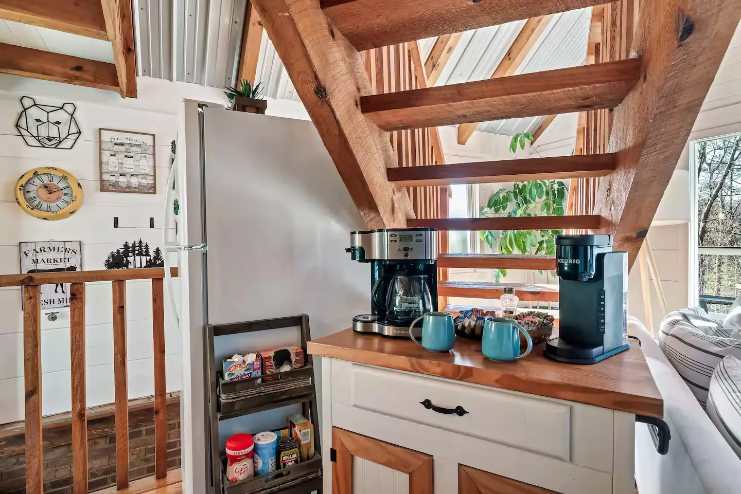 coffee station