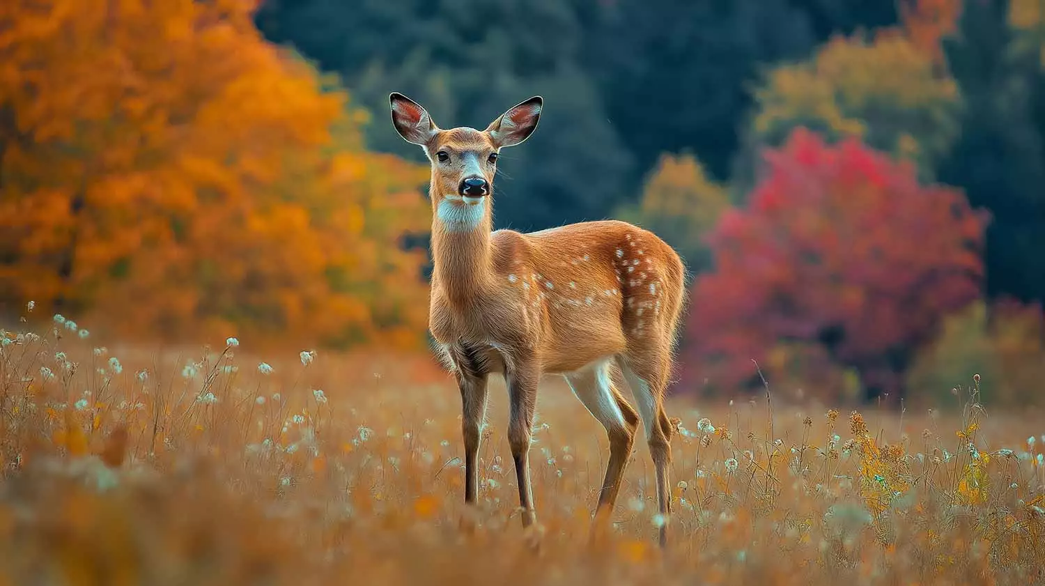 A deer in the Great Smoky Mountains National Park.
