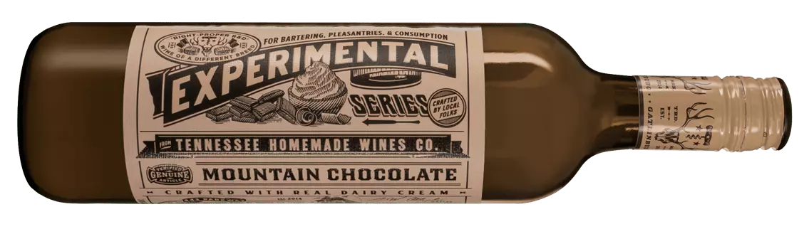 Mountain Chocolate Experimental Wine Series by Tennessee Homemade Wines.