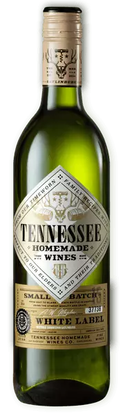White Label Wine Photo
