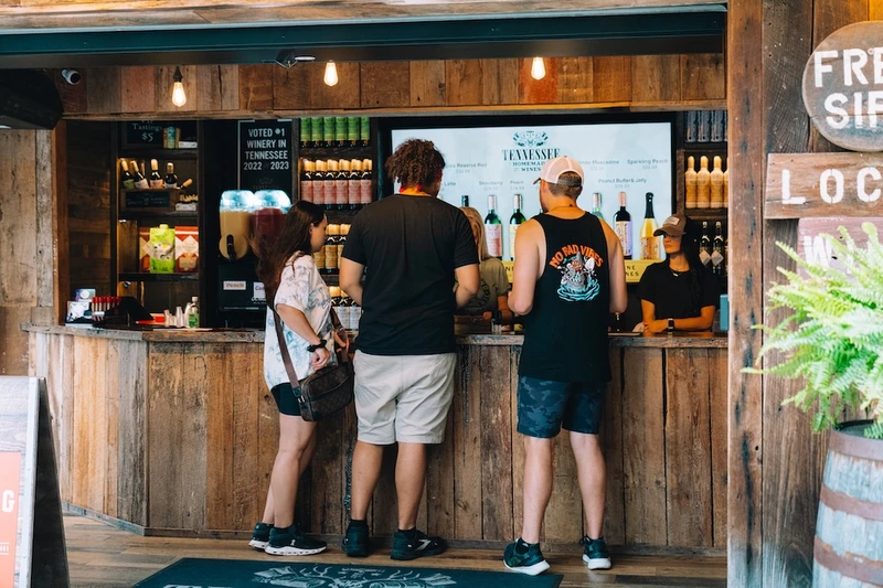 enjoy a wine tasting in Gatlinburg TN at Tennessee Homemade Wines